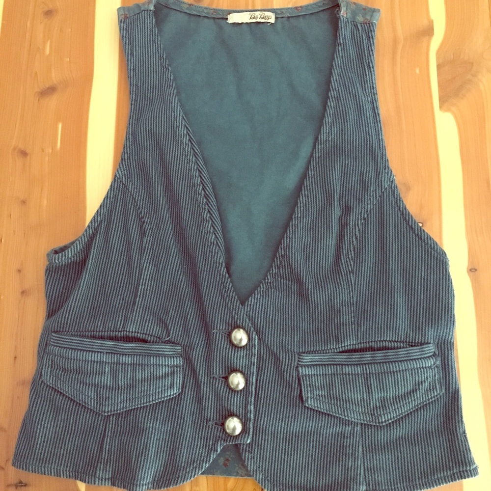 BeBop Blue Vest